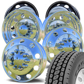 TOYO M647 MIXED USE TREAD MOUNTED ON 22.5 Northstar FORD F450/F550 10X225MM (2005-PRESENT)